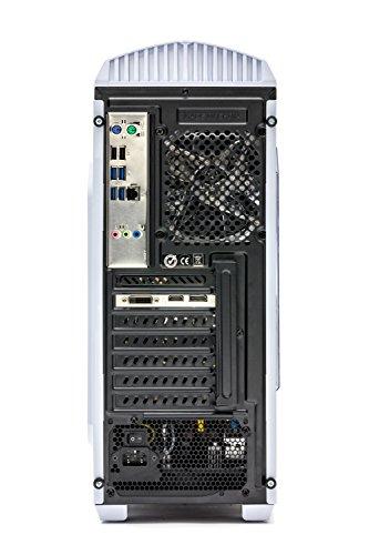 [SkyTech Archangel Gaming Computer Desktop PC Ryzen 1200 3.1GHz Quad-Core, GTX 1050 Ti 4GB, 8GB DDR4 2400, 1TB HDD, 24X DVD, Wi-Fi USB, Windows 10 Home 64-bit