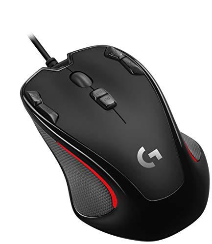 Logitech G300s Gaming Mouse Corded, 910-004346 (Cordée pour la main gauche et la main droite)