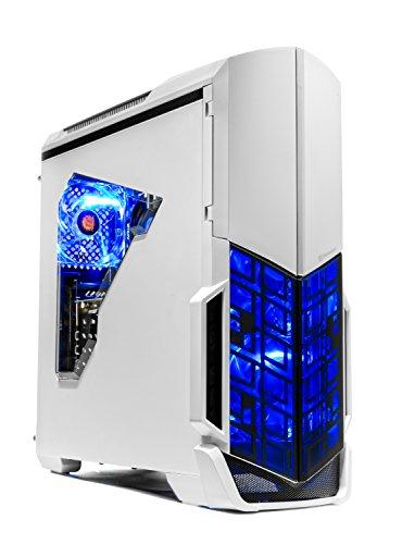 [SkyTech Archangel Gaming Computer Desktop PC Ryzen 1200 3.1GHz Quad-Core, GTX 1050 Ti 4GB, 8GB DDR4 2400, 1TB HDD, 24X DVD, Wi-Fi USB, Windows 10 Home 64-bit