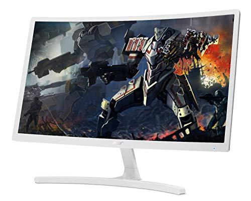 Acer Gaming Monitor 23.6" Curvo ED242QR wi 1920 x 1080 75Hz Frequenza di aggiornamento Tecnologia AMD FREESYNC (Porte HDMI e VGA)