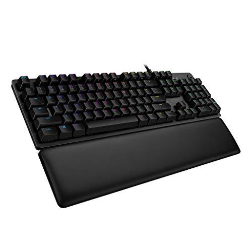 Tastiera da gioco meccanica Logitech G513 Carbon LIGHTSYNC RGB con interruttori GX Brown - Tattile