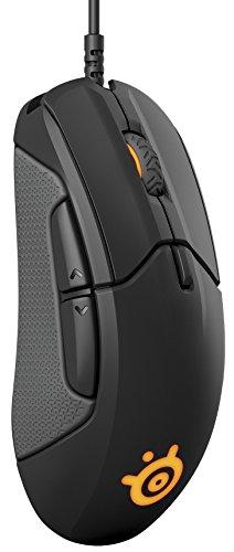 Souris de jeu SteelSeries Rival 310 - Capteur optique TrueMove3 12 000 CPI - Boutons à gâchette divisée - Éclairage RVB