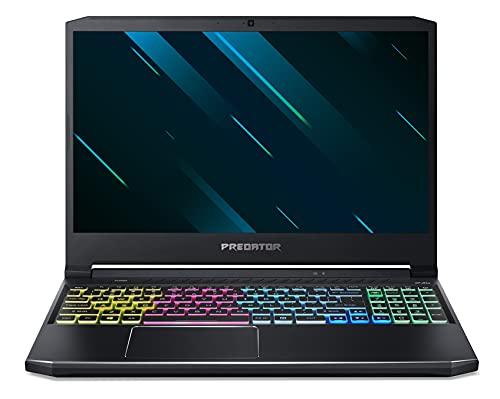 Acer Predator Helios 300 Gaming Laptop, Intel i7-10750H, NVIDIA GeForce RTX 2060 6GB, 15.6" Full HD 144Hz 3ms IPS Display, 16GB Dual-Channel DDR4, 512GB NVMe SSD, Wi-Fi 6, RGB Tastatur, PH315-53-72XD