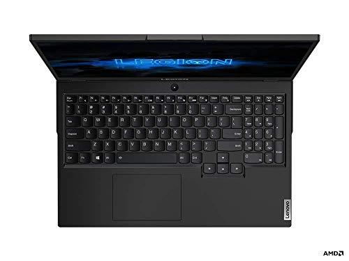 Lenovo Legion 5 Gaming Laptop, 15,6" FHD IPS Display, AMD Ryzen 5 4600H, kamera internetowa, podświetlana klawiatura, Wi-Fi 6, USB-C, HDMI, GeForce GTX 1650 Ti, Windows 10 Home, 8GB pamięci, 256GB PCIe SSD + 1TB HDD