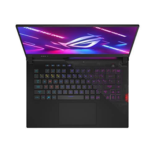 ASUS ROG Strix Scar 15 (2021) Gaming Laptop, 15,6" 300Hz IPS Type FHD, NVIDIA GeForce RTX 3080, AMD Ryzen 7 5800H, 16GB DDR4, 1TB SSD, Opti-Mechanical Per-Key RGB Keyboard, Windows 10, G533QS-DS76