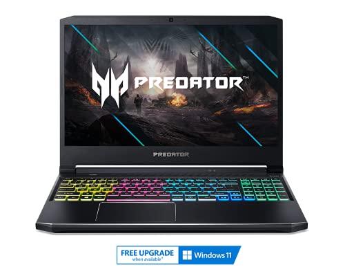 Portátil para juegos Acer Predator Helios 300, Intel i7-10750H, NVIDIA GeForce RTX 2060 6GB, pantalla IPS de 15,6" Full HD 144Hz 3ms, 16GB DDR4 de doble canal, 512GB SSD NVMe, Wi-Fi 6, teclado RGB, PH315-53-72XD