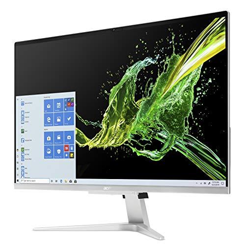 Acer Aspire C27-962-UA91 AIO Desktop, display Full HD da 27", Intel Core i5-1035G1 di decima generazione, NVIDIA GeForce MX130, 12GB DDR4, 512GB SSD, Wi-Fi 802.11ac, tastiera e mouse wireless, Windows 10 Home