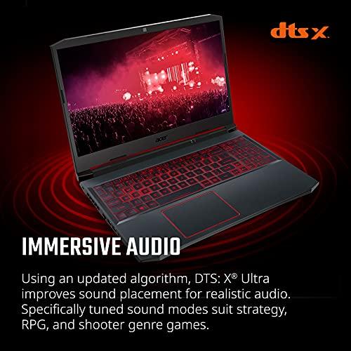 Acer Nitro 5 AN515-55-53E5 Gaming Laptop | Intel Core i5-10300H | NVIDIA GeForce RTX 3050 Laptop GPU | 15.6" FHD 144Hz IPS Display | 8GB DDR4 | 256GB NVMe SSD | Intel Wi-Fi 6 | Beleuchtete Tastatur