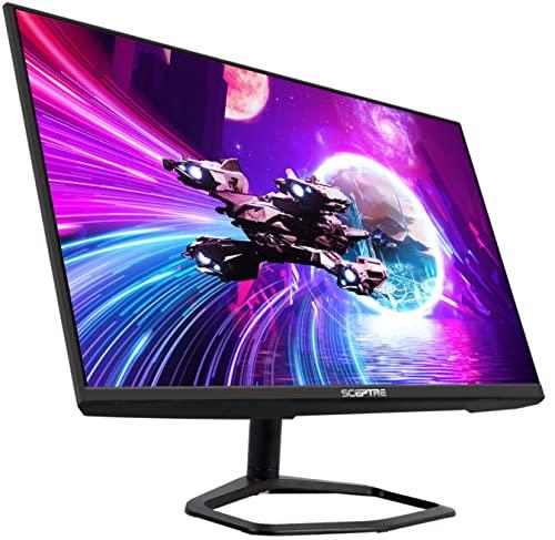 Sceptre 27 Zoll 240Hz 1080p Gaming Monitor AMD FreeSync Premium HDMI DisplayPort, höhenverstellbare integrierte Lautsprecher Gunmetal Schwarz (E275B-FWD240)