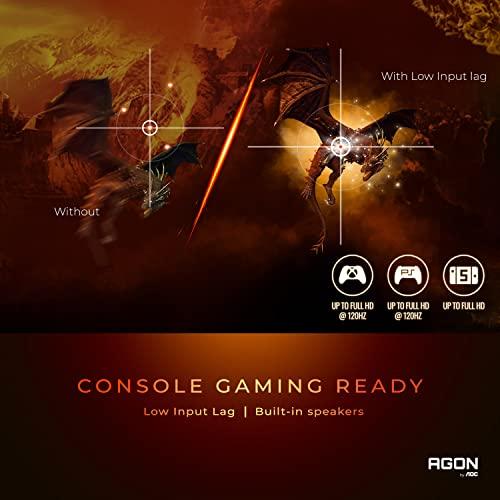 AOC C27G2Z 27" Monitor Gaming Curvo Frameless Ultra-Veloce, FHD 1080p, 0.5ms 240Hz, FreeSync, HDMI/DP/VGA, Altezza Regolabile, 3 Anni di Garanzia Zero Dead Pixel, Nero, 27" FHD Curvo