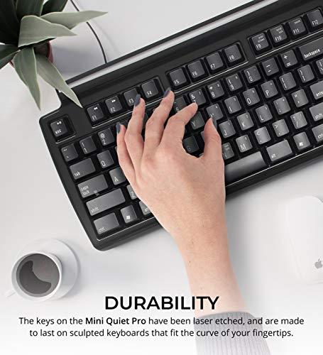 Modelo antiguo de teclado Mini Quiet Pro para PC