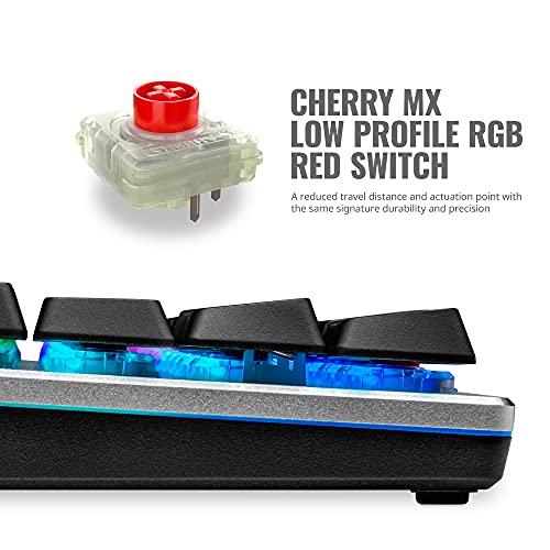 Cooler Master Sk-621-Gklr1-US SK621 60% Clavier mécanique avec interrupteurs Cherry MX Low Profile et design en aluminium brossé