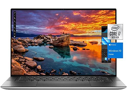 Ordinateur portable Dell XPS 15 9500 Elite le plus récent, écran 15,6" FHD+ 500 Nits, Intel Core i7-10750H, GTX 1650Ti, 32 Go de RAM, 1 To SSD, Webcam, clavier rétroéclairé, lecteur d'empreintes digitales, WiFi 6, Thunderbolt, Win 10 Home