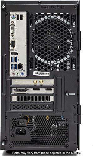 SkyTech Blaze II Gaming Computer Desktop - Ryzen 5 2600 6-Core 3.4 GHz, NVIDIA GeForce GTX 1650 4G, 500G SSD, 8GB DDR4, RGB, AC WiFi, Windows 10 Home 64-bit