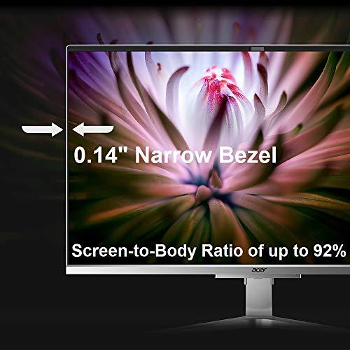 Acer Aspire C27-962-UA91 AIO Desktop, display Full HD da 27", Intel Core i5-1035G1 di decima generazione, NVIDIA GeForce MX130, 12GB DDR4, 512GB SSD, Wi-Fi 802.11ac, tastiera e mouse wireless, Windows 10 Home