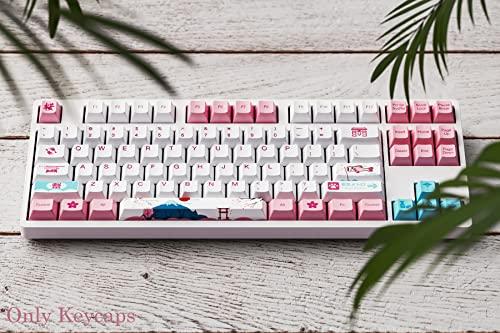 Akko World Tour Tokyo R2 Juego de 185 teclas Cherry Profile Dye-Sub PBT para teclados mecánicos (versión en inglés)