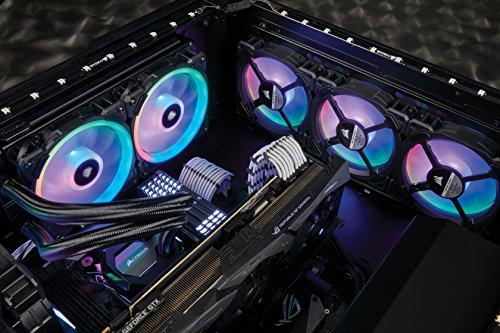 Corsair LL Series LL140 RGB 140mm Dual Light Loop RGB LED PWM Fan 2 Fan Pack avec Lighting Node Pro