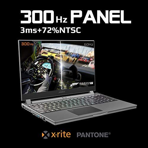 [2020] AORUS 15G (XB) Performance Gaming Laptop, 15,6-Zoll FHD 300Hz IPS, GeForce RTX 2070 Super Max-Q, 10th Gen Intel i7-10875H, 16GB DDR4, 1TB NVMe SSD