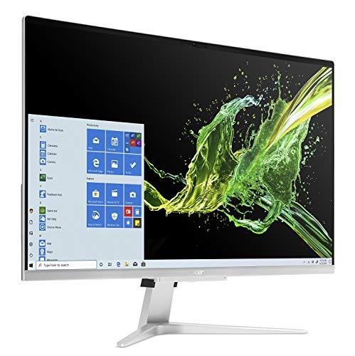 Acer Aspire C27-962-UA91 AIO Desktop, display Full HD da 27", Intel Core i5-1035G1 di decima generazione, NVIDIA GeForce MX130, 12GB DDR4, 512GB SSD, Wi-Fi 802.11ac, tastiera e mouse wireless, Windows 10 Home