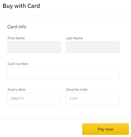 Achète MATIC sur Binance