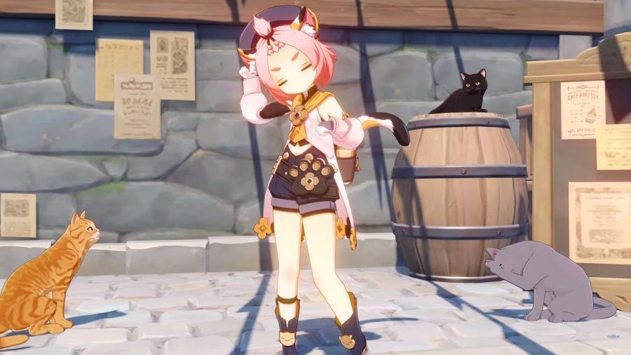 Diona y algunos gatos