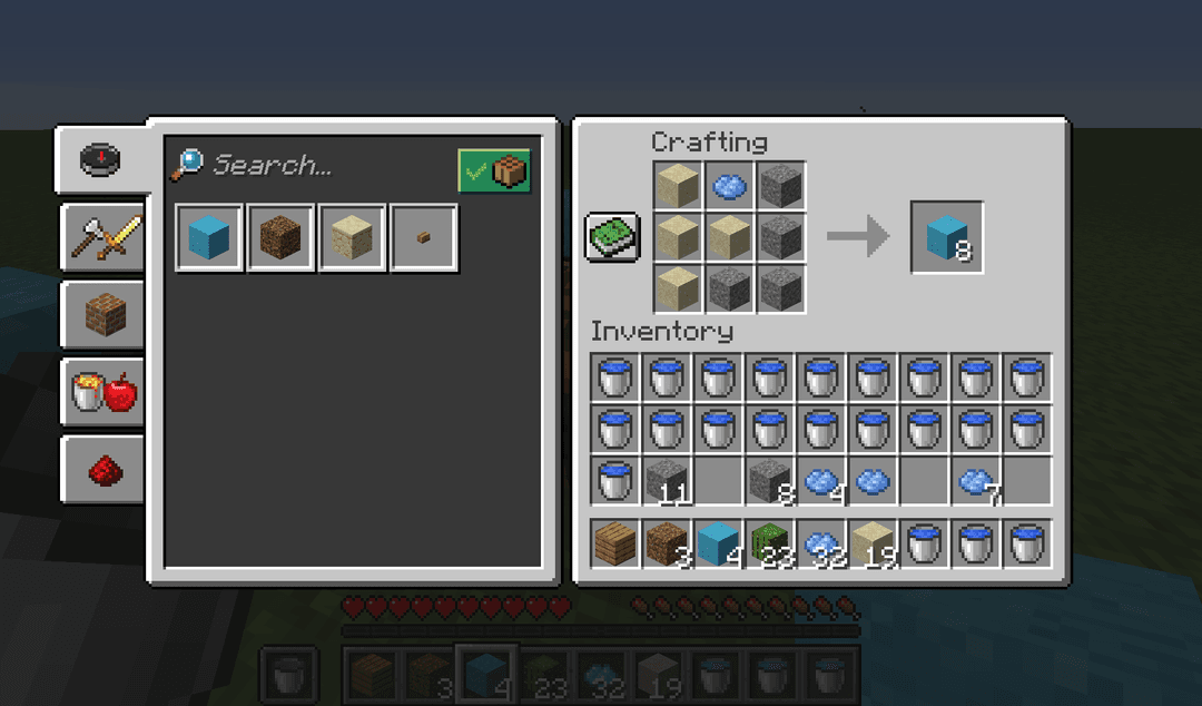 Comment faire du Béton dans Minecraft