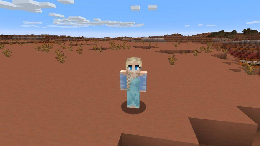 Minecraft skiny Elsa