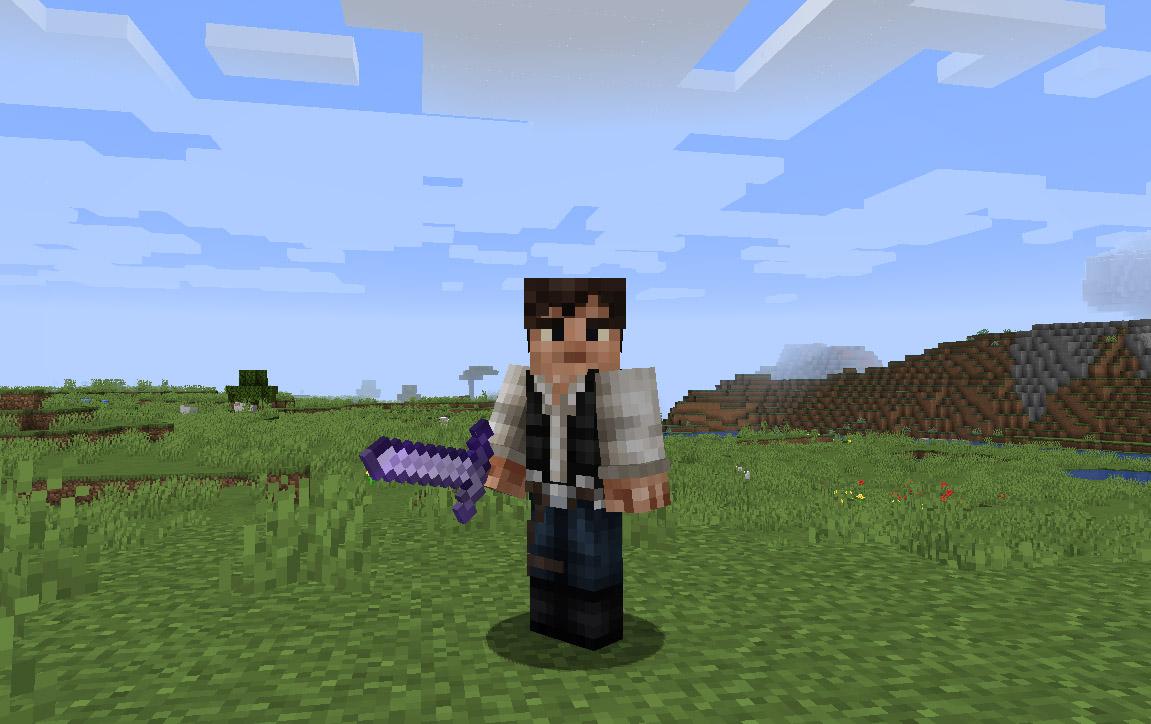 Minecraft skin Han Solo