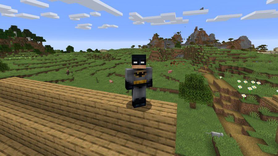Minecraft skiny Batman