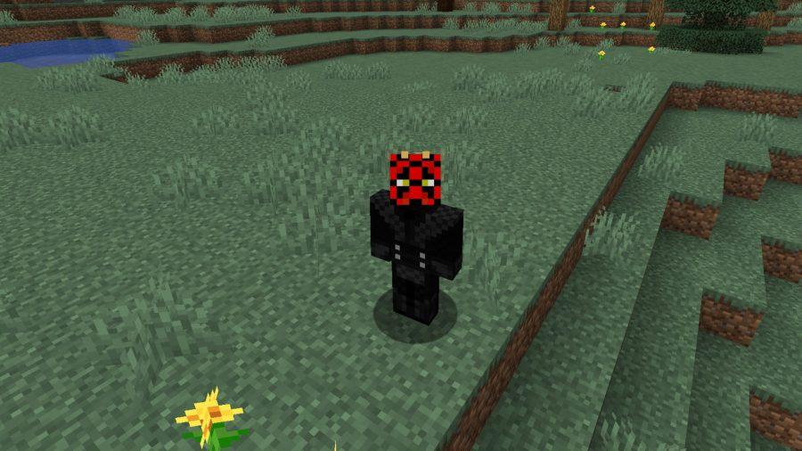 Minecraft skiny Darth Maul