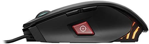 Ratón Corsair M65 PRO RGB Optical FPS Gaming (sensor óptico de 12000 DPI, pesos ajustables, 8 botones programables, retroiluminación multicolor RGB de 3 zonas, compatible con Xbox One) - Negro
