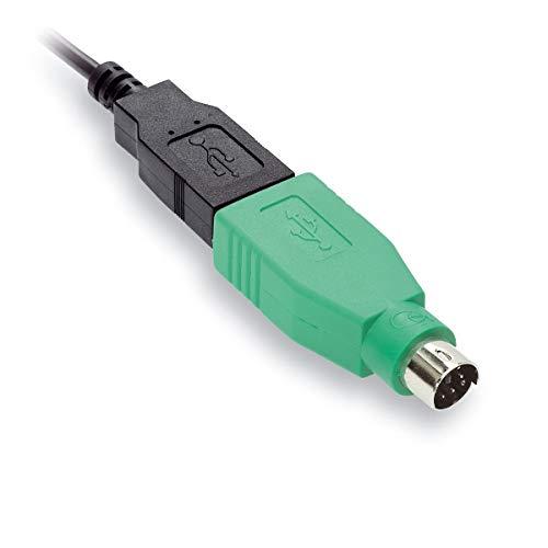 CHERRY G80-3000 Teclado - Con cable - USB - Interruptor silencioso MX Black - Aspecto retro - Negro