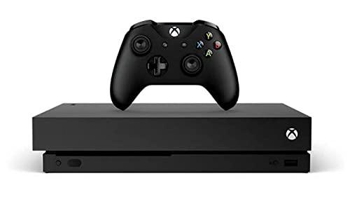 Microsoft Xbox One X 1TB, 4K Ultra HD Gaming-Konsole, Schwarz (erneuert) (Modell 2017)