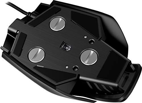 Corsair M65 PRO RGB Optical FPS Gaming Mouse (capteur optique 12000 DPI, poids réglables, 8 boutons programmables, rétroéclairage multi-couleurs RVB 3 zones, compatible Xbox One) - Noir