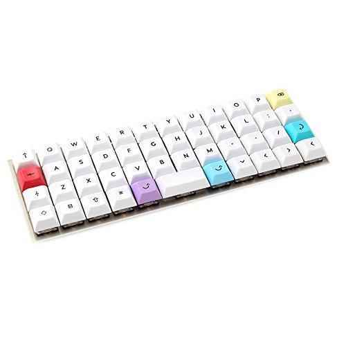 Tapa del teclado de PBT de perfil DSA de 1,4 mm de PBT adecuada para los interruptores MX Planck AMJ40 Niu40 (sólo tapa del teclado)