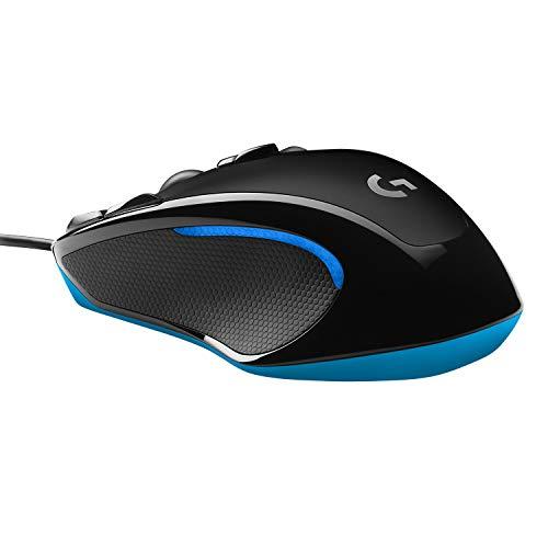 Logitech G300s Gaming Mouse Corded, 910-004346 (Cordée pour la main gauche et la main droite)