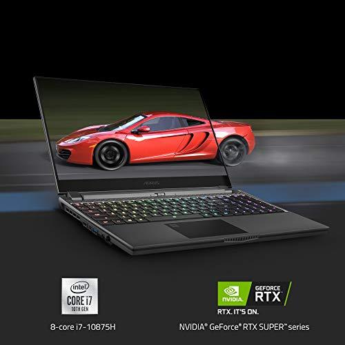 [2020] AORUS 15G (XB) Performance Gaming Laptop, 15.6-inch FHD 300Hz IPS, GeForce RTX 2070 Super Max-Q, 10th Gen Intel i7-10875H, 16GB DDR4, 1TB NVMe SSD