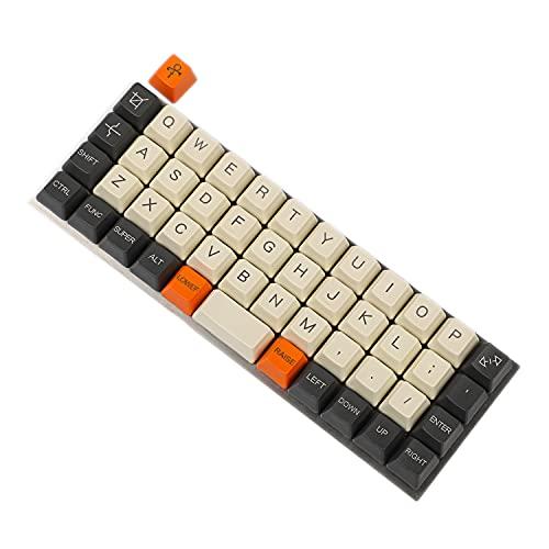 YMDK Carbon Laser-Etched Top Print OEM Keycap 1.5mm PBT dla MX Switches Planck Niu40 Preonic Keyboard (Top Printed)(Only Keycap)