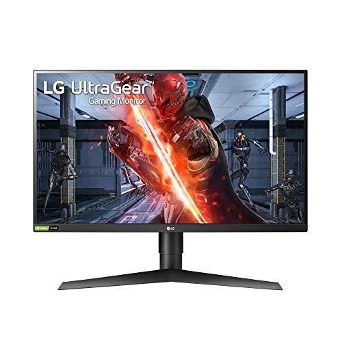 LG 27GN750-B UltraGear Gaming Monitor 27" FHD (1920x1080) IPS Display, 1ms Response, 240HZ Refresh Rate, G-SYNC Compatibility, 3-Side Virtually Borderless Design, Tilt, Height, Pivot Stand - Black