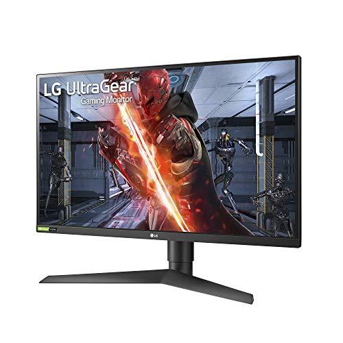 LG 27GN750-B UltraGear Gaming Monitor 27" FHD (1920x1080) IPS Display, 1ms Response, 240HZ Refresh Rate, G-SYNC Compatibility, 3-Side Virtually Borderless Design, Tilt, Height, Pivot Stand - Black