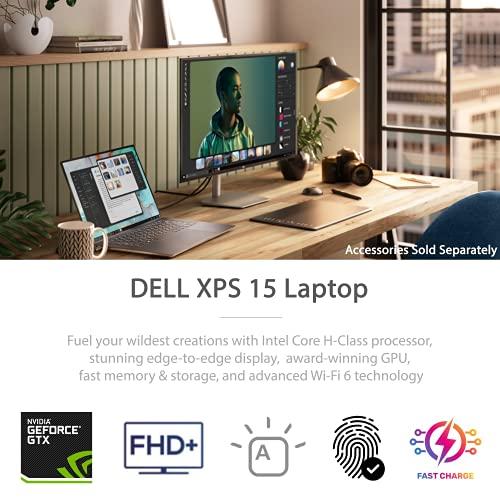 Ordinateur portable Dell XPS 15 9500 Elite le plus récent, écran 15,6" FHD+ 500 Nits, Intel Core i7-10750H, GTX 1650Ti, 32 Go de RAM, 1 To SSD, Webcam, clavier rétroéclairé, lecteur d'empreintes digitales, WiFi 6, Thunderbolt, Win 10 Home