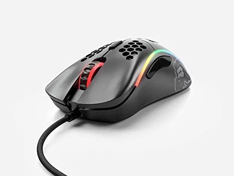 Glorious Gaming Mouse - Glorious Model D Honeycomb Mouse - Superlight RGB PC Mouse - 68 g - Matte Black Wired Mouse